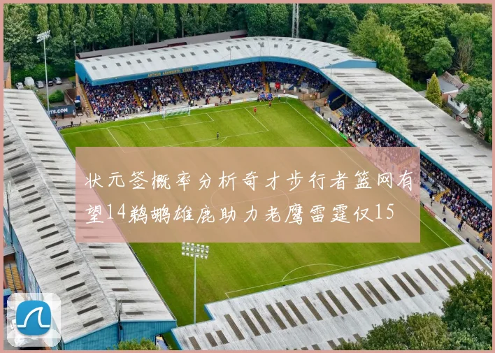 状元签概率分析奇才步行者篮网有望14鹈鹕雄鹿助力老鹰雷霆仅15